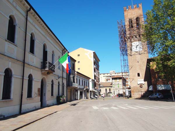 Suzzara mappa turistica