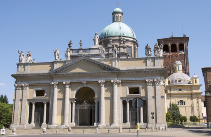 Mappa turistica a strappo di Vercelli